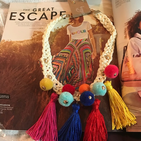 Crocheted off-white choker w. 10+ opts to extend - Picture 7 of 7